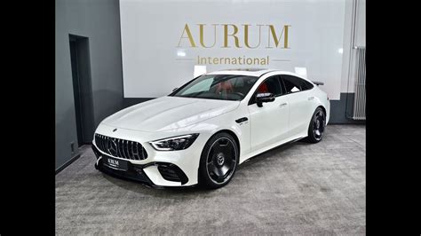 NEW 2019 MERCEDES BENZ AMG GT 63 S GT4 DESIGNO DIAMOND WHITE By