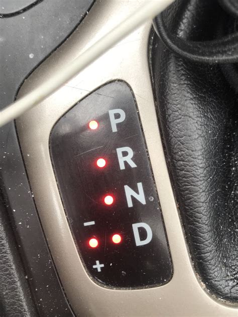 Shifter Warning Light On My Jeep