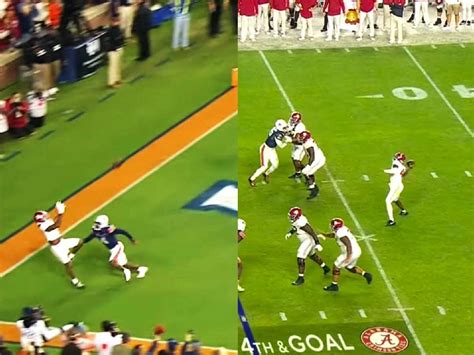 Watch Alabama Scores A Game Winning Td Led By Qb Jalen Milroe From Th