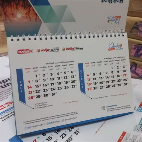 Jual Kalender Meja Rodja Masehi Shopee Indonesia