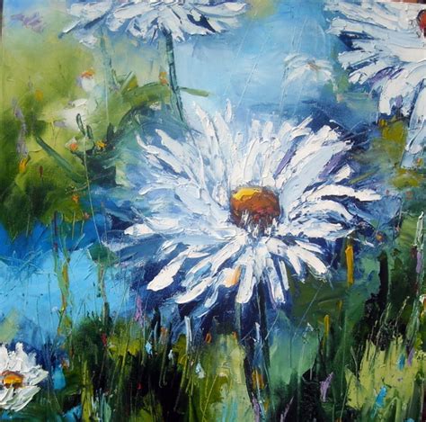 Peinture Mes Marguerites