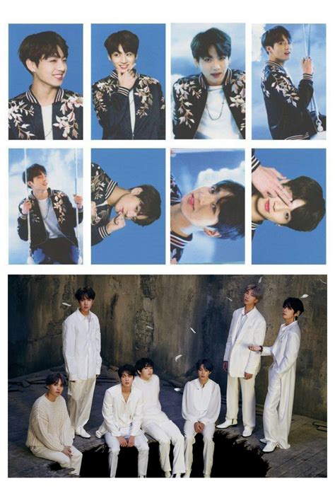 Распечатка BTS | Виит, Карта, Джин