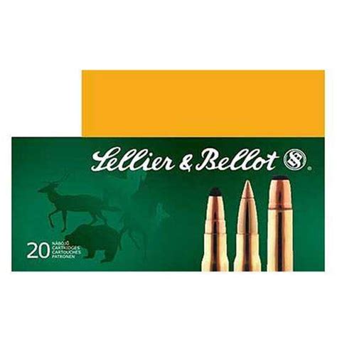 Sellier Bellot SB308D Rifle 308 Win 150gr Soft Point Cut Through Edge