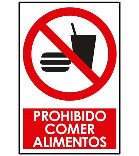 Letreros De Prohibido Comer