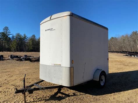 2007 Ringo 6x10 Enclosed 3.5K Cargo Trailer w/Extra Height & Ramp Door ...