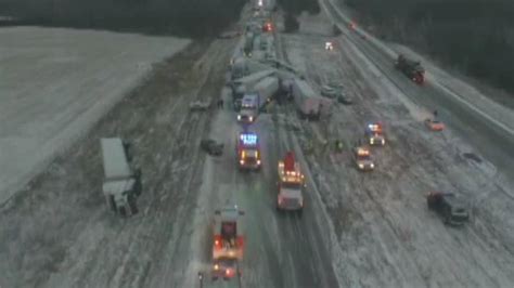 Huge Deadly I 44 Pile Up In Missouri Seen In Stunning Drone Footage