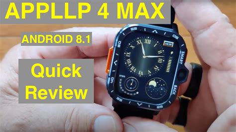 Lokmat Appllp 4 Max Square Android 81 Dual Cams 4gb64gb 4g Smartwatch