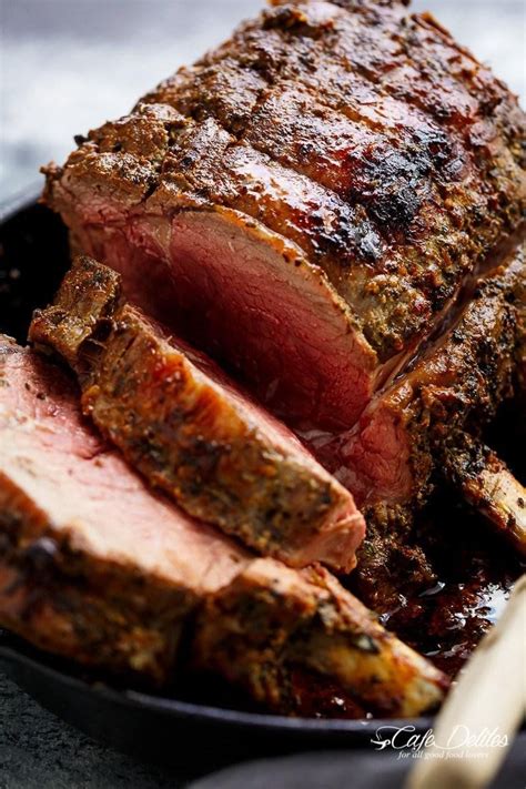 Italian Herb Prime Rib Roast By Cafe Delites Recipe Prime Rib Roast