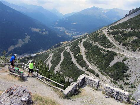 MTB Alpencross Tour Meran Meran Via Stilfser Joch