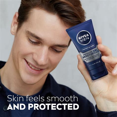 Protect And Care Protective Moisturiser Spf15 75ml Nivea Men