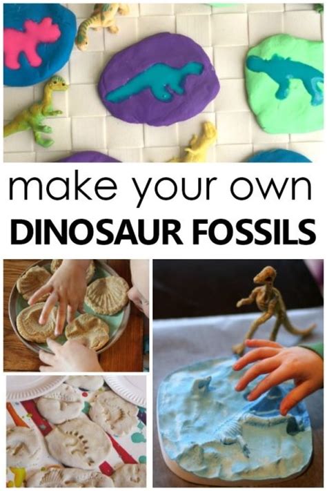 Fun Fossil Activities For Kids Dinosaur Theme Preschool Fossils