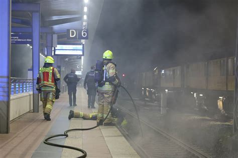 Kabelbrand Am Ice Bahnhof Siegburg Bonn