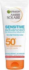 Garnier Ambre Solaire Sensitive Advanced Mleczko Do Opalania SPF 50