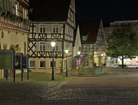 Stadt Backnang Baden Württemberg BRAUN Lighting Solutions e K