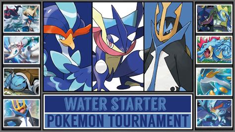 WATER STARTER POKÉMON 1vs1 Tournament YouTube