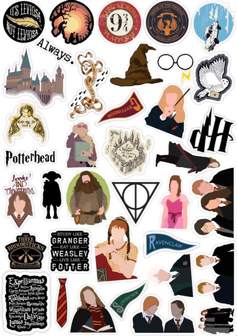 Printable Harry Potter Stickers