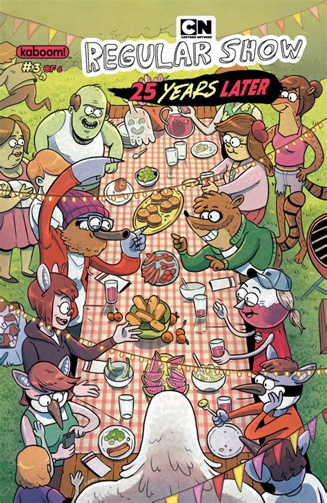 Regular Show 25 Years Later 3 Issue Regular Show Cartoon Network