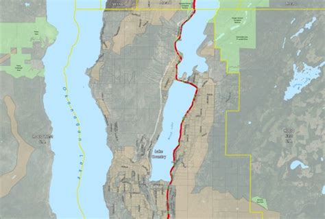 Kelowna Rail Trail Map