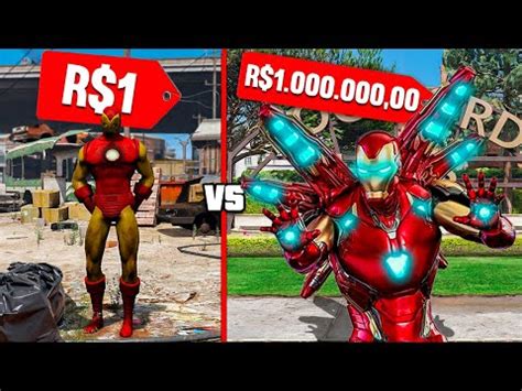 Homem De Ferro De R Vs Homem De Ferro De R No Gta