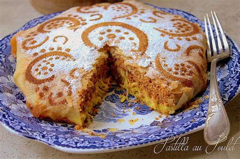 Pastilla Traditionnelle Au Poulet Amandes Miel Cuisinez Avec Djouza