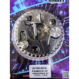 RACINGMONKEY CAM TIMING GEAR ADJUSTABLE W DECOMPRESSION 2PIN1PIN NMAX