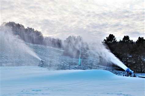 Photo Story Snowmaking At Fort Mccoys Whitetail Ridge Ski Area