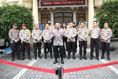 Kapolri Tinjau Kesiapan Command Centre Jelang KTT G20