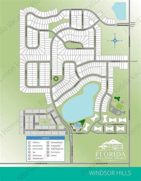 Orlando Area Resort Maps | Florida Vacation Homes