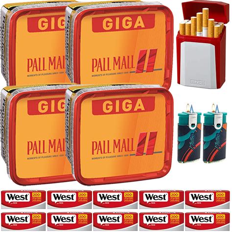 Pall Mall Allround Red 4 X Giga Box Mit Special Hülsen ️