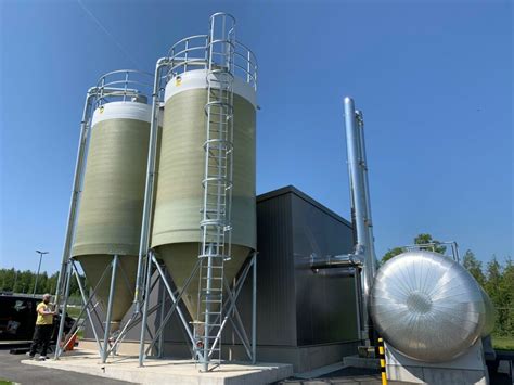 Gewebe Gfk Und Holzpellets Silos Hirl Silo