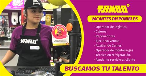 Tambo Busca Talento Como Tu Vacantes De Empleos