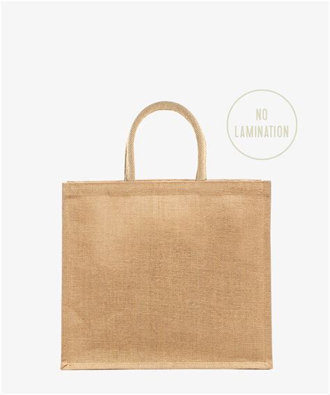 Non Laminated Jute Bag Hessian Bags No Lamination Eco Friendly