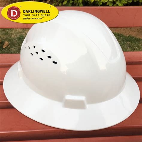 Wholesale Hot Selling Oilfield Hard Hat Quality Full Brim Sunshade Hard