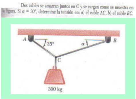 Resuelto Dos Cables Se Amarran Juntos En C Y Se Cargan Chegg