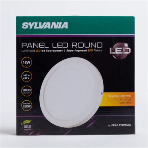 Panel Sylvania Led Red Sobrepuesto W Luz C Lida Sylvania Disensa