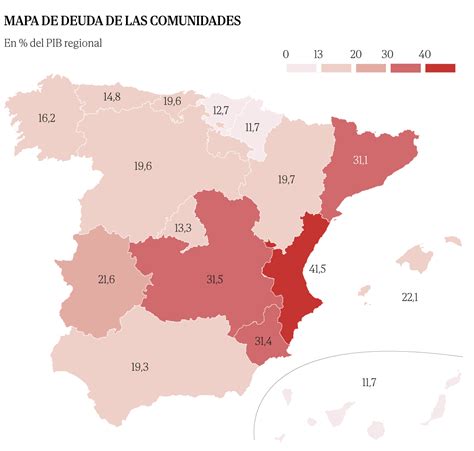 Los catalanes son los que más deben por su deuda autonómica y ya doblan