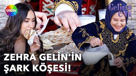 Zehra Gelin den misafirlerine el açması gözleme ve ayran ikramı