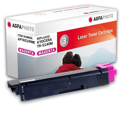 AGFA Photo Toner Magenta TK 5140M Kyocera Ecosys M6030 M6530 P6130