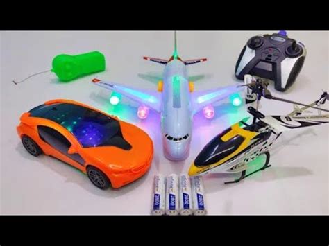 Rc D Dream Car Rc Helicopter Battary Oparated Airbus Unboxing