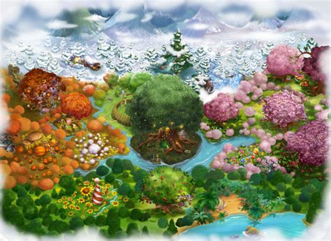 Map | Pixie Hollow Online Wiki | Fandom