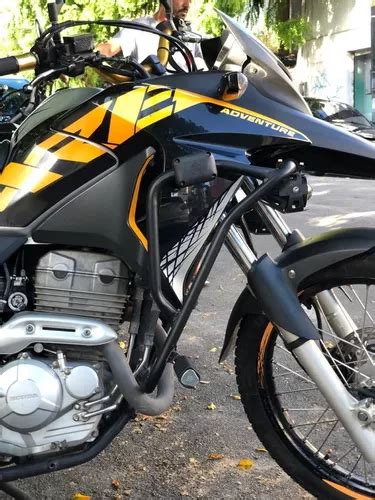 Protetor Carenagem Motor Mata Cachorro Xre 300 C Pedaleira à venda em