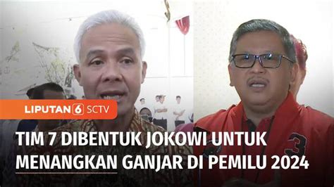 Video Jokowi Bentuk Tim Untuk Pemenangan Ganjar Di Pilpres