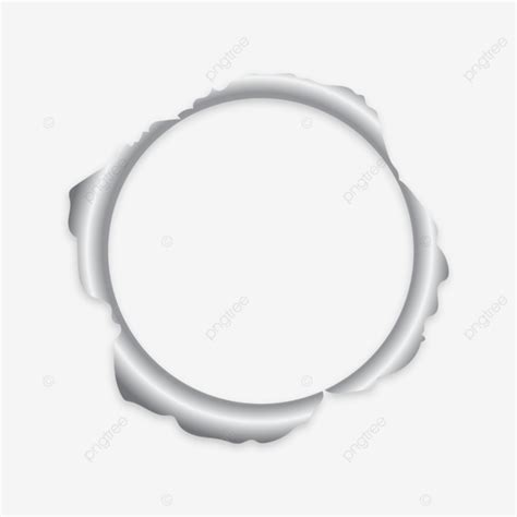 vector snatched middle  white paper  torn edges middle  white