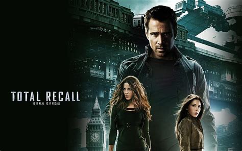 HD wallpaper: Total Recall Poster, 2012, action, future, farell ...