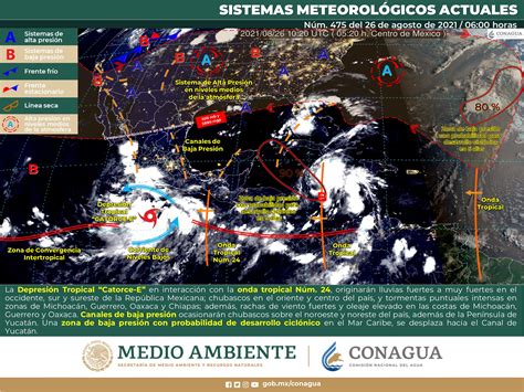 Prevén jueves nublado y con lluvias de ligeras a intensas para Michoacán