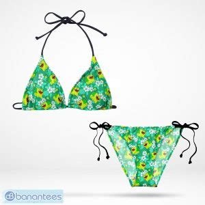 Bulbasaur Tropical Beach String Bikini Swimwear Gift Fans Banantees
