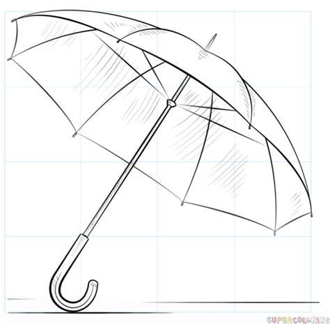 Closed Umbrella Drawing At Paintingvalley Explore Collection Of