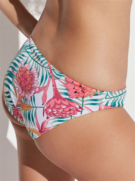 Braguita De Bikini Reversible Estampada Gisela