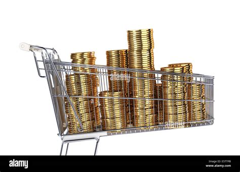 Supermarket trolley full hi-res stock photography and images - Alamy