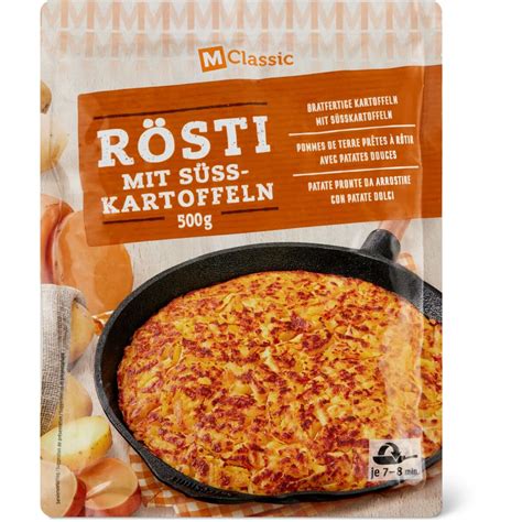 M Classic Rösti with sweet potatoes Migros